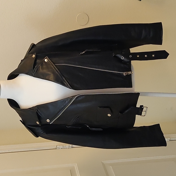 Xelement Jackets & Blazers - Womens Leather Motorcycle Jacket